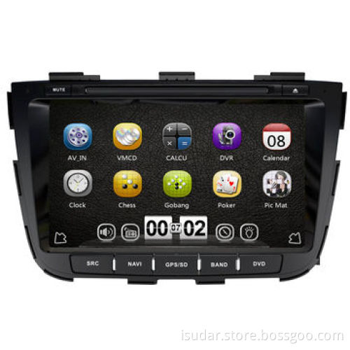 8" Car DVD Player for Kia Sorento 2013, with Wi-Fi, 1080p Video Play, Supports iPhone 5/CPU800M